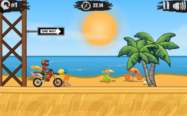 Moto X3M gameplay screenshot 3